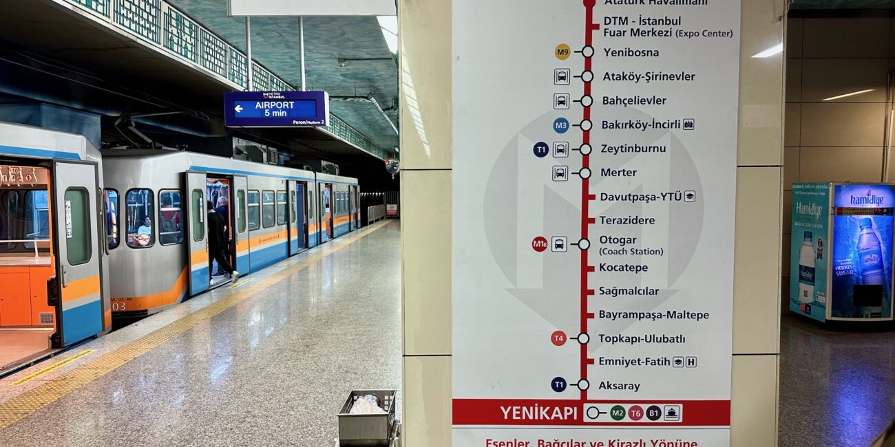 Turkey, istanbul public transport