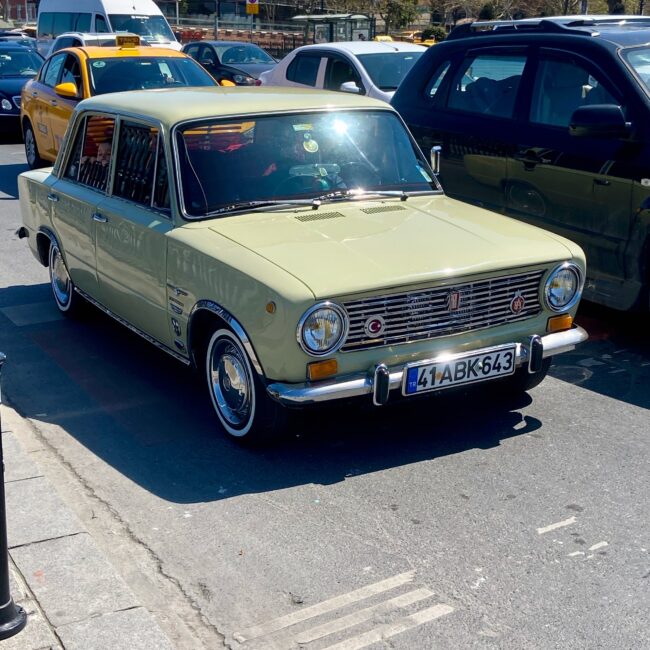 Turkey, istanbul road and cars in city