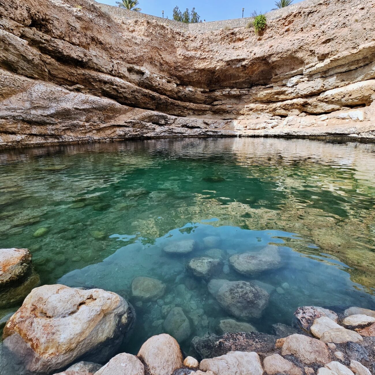 Oman, dabab bimmah sink hole