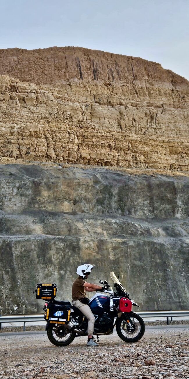 Oman, muscat filip on motorcycle