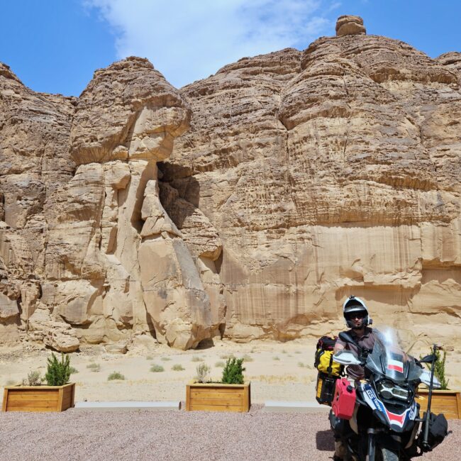 Saudi arabia, al ula caravans by habitas