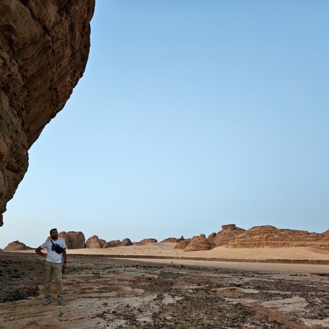 Saudi arabia, al ula elephant rock