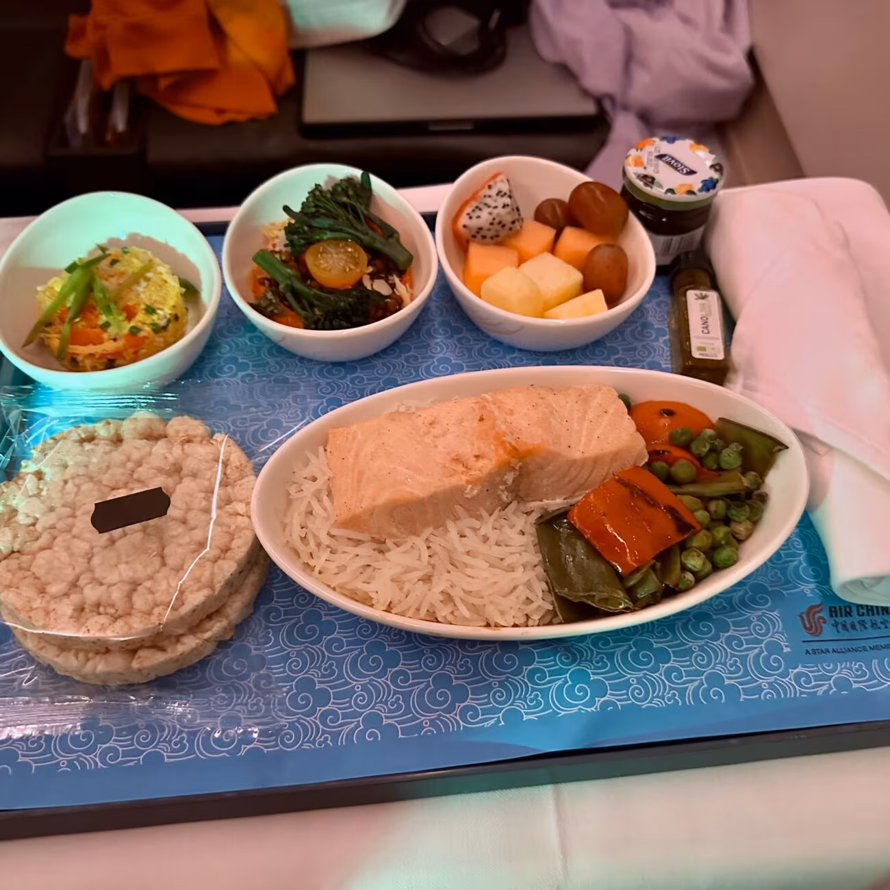 Air china business class food 003