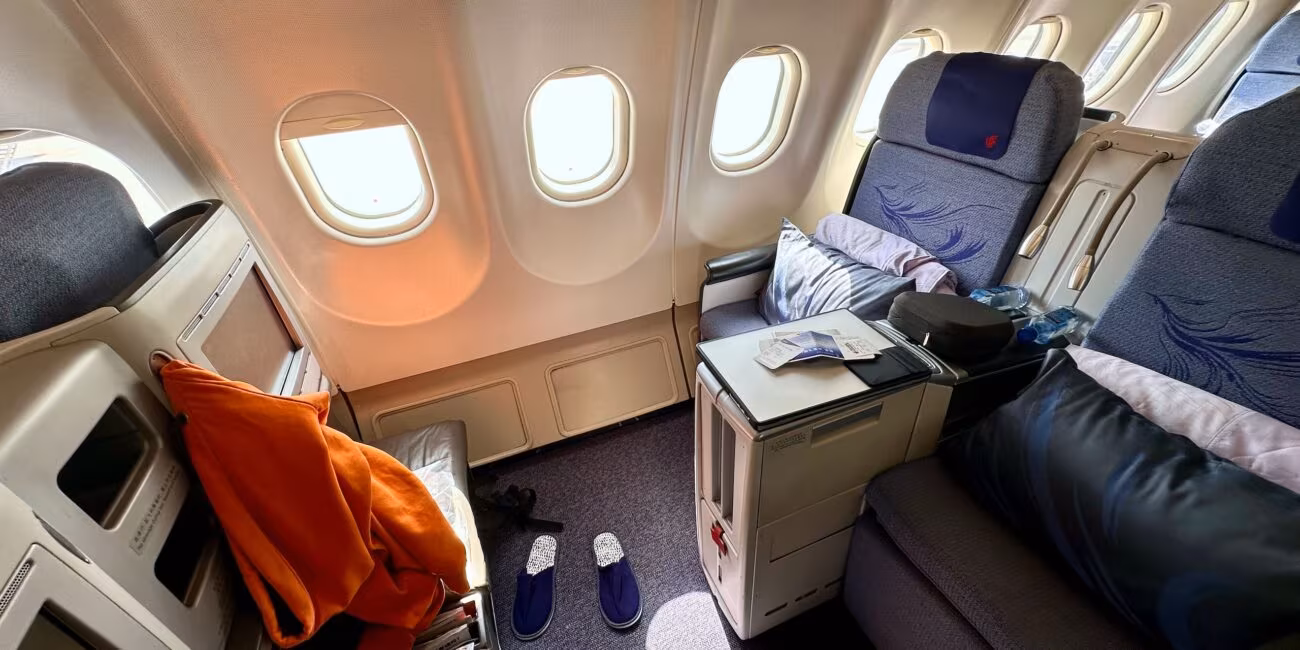 Air china business class interior